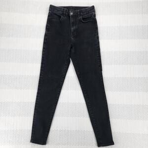 American Eagle Jeans Women's 6 Black Curvy Highest Rise Jegging Skinny